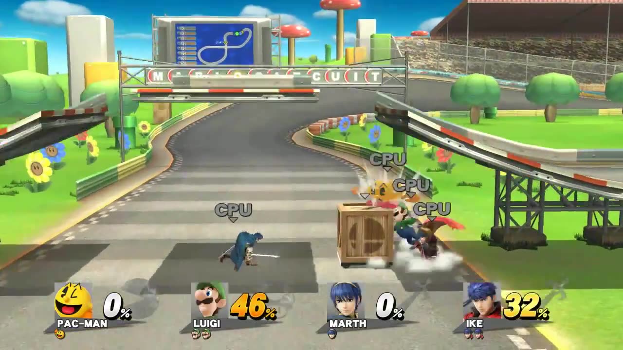 Super Smash Bros 4 Wii U Battle704