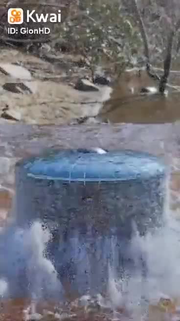 FLYING DISC FALLS INTO RIO WATCH THE VIDEO AND SHARE