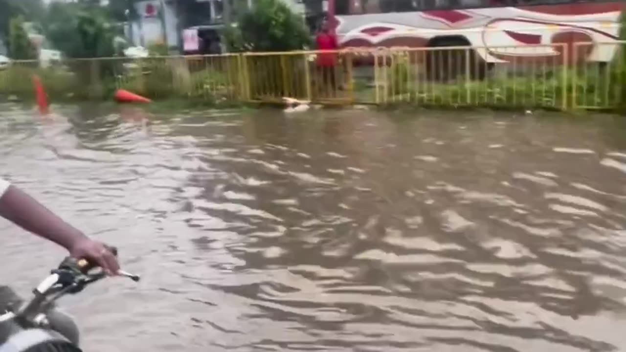 Flood funny video at Odisha