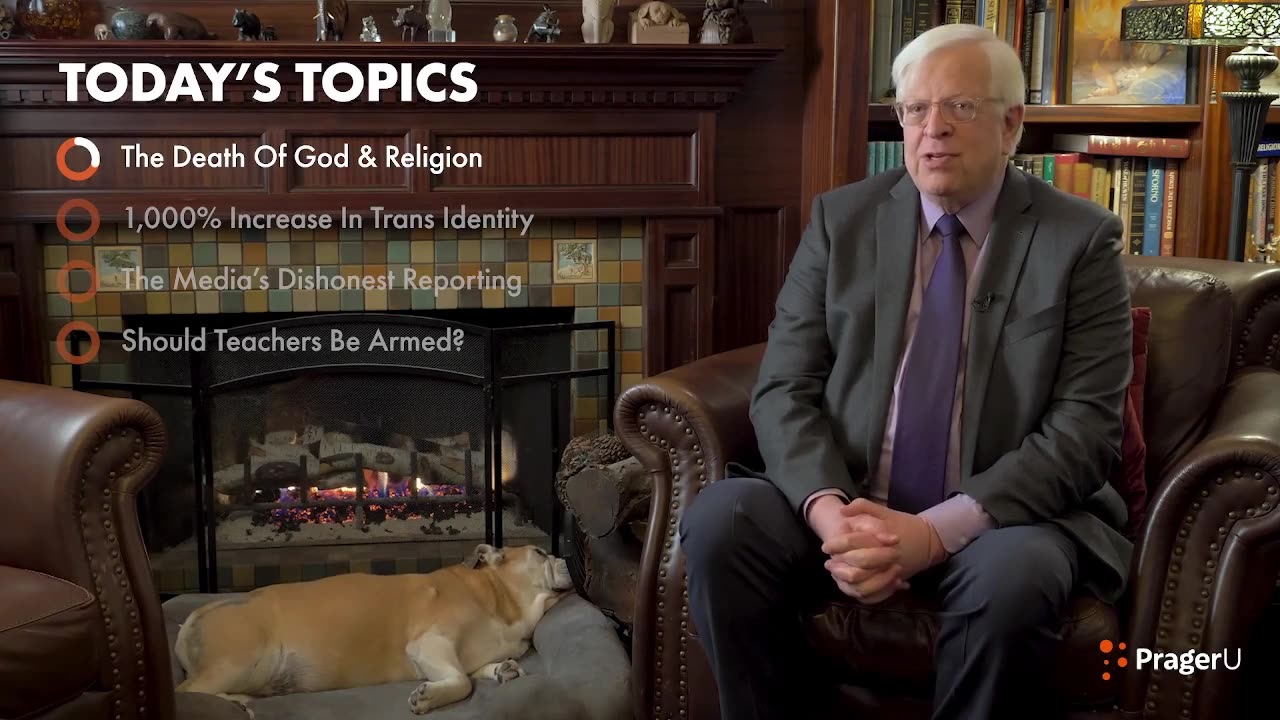 A Mental Health Crisis and the Death of God (Dennis Prager - Fireside Chat)