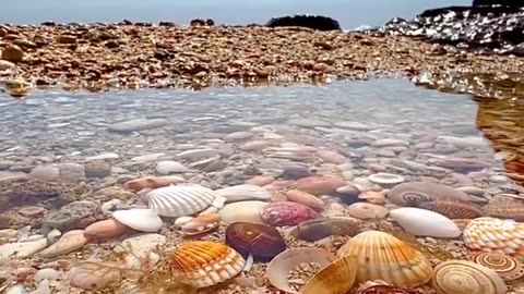 Beautiful and colorful beaches of Hormozgan - iran