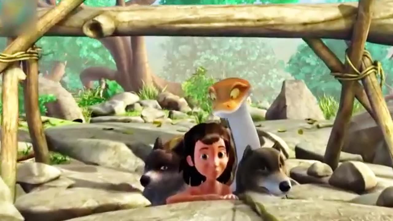 Mowgli With Snacks Best Cartoon