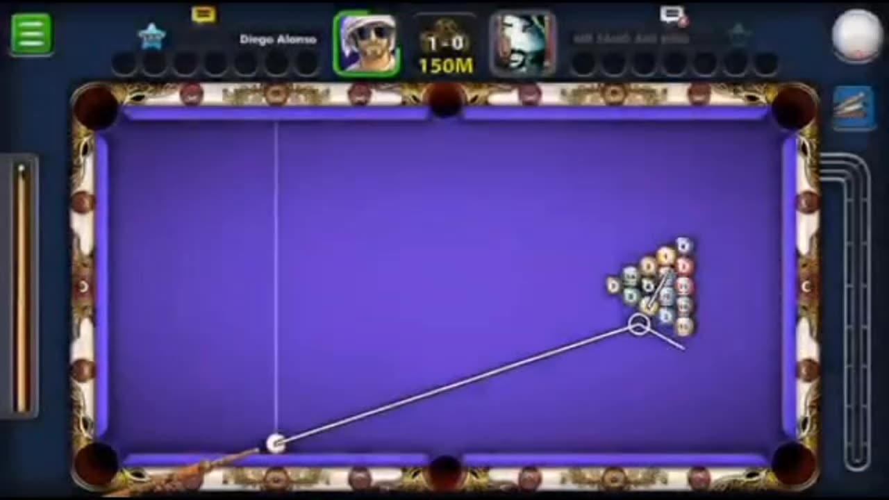 TRICK SHOTS DANIEL IN 8 BALL POOL BY JANSHAIR KHAN THE WORLD TOPPER