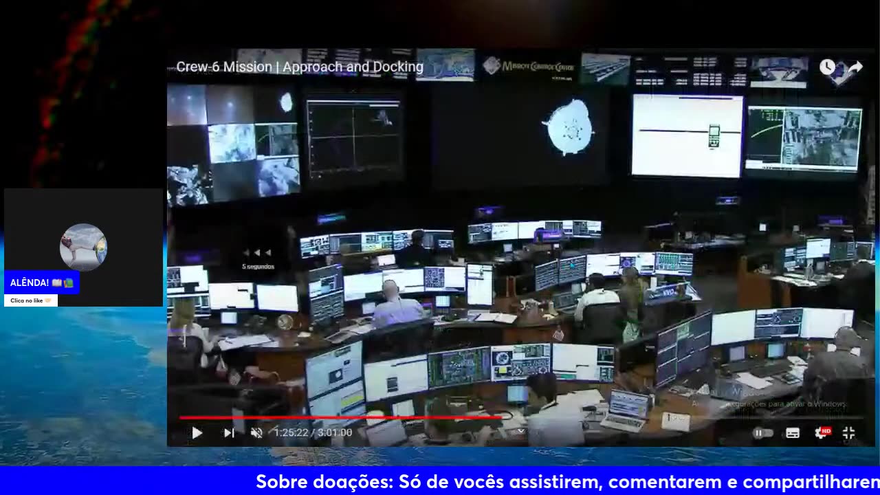 Canal Evidências - 6LuCO2ldA7E - REACT AO VIVO 🛰🚀 NASA E SPACEX NAS LOUCURAS DA PSEUDOCIÊNCIA 🔪🌏