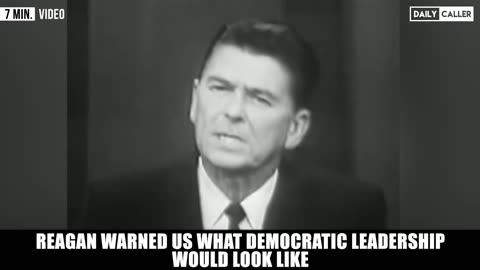 Reagan Warned Us About Socialism Masquerading as Democrat ''Leadership''