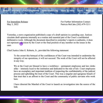 SCOTUS To Prosecute Leaker