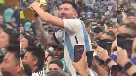 Messi’s Argentina wins the World Cup SBS News