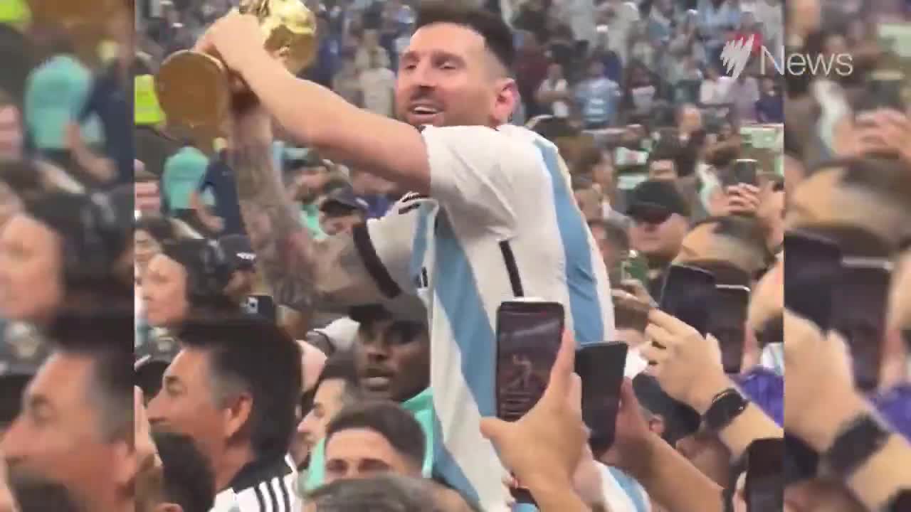 Messi’s Argentina wins the World Cup SBS News