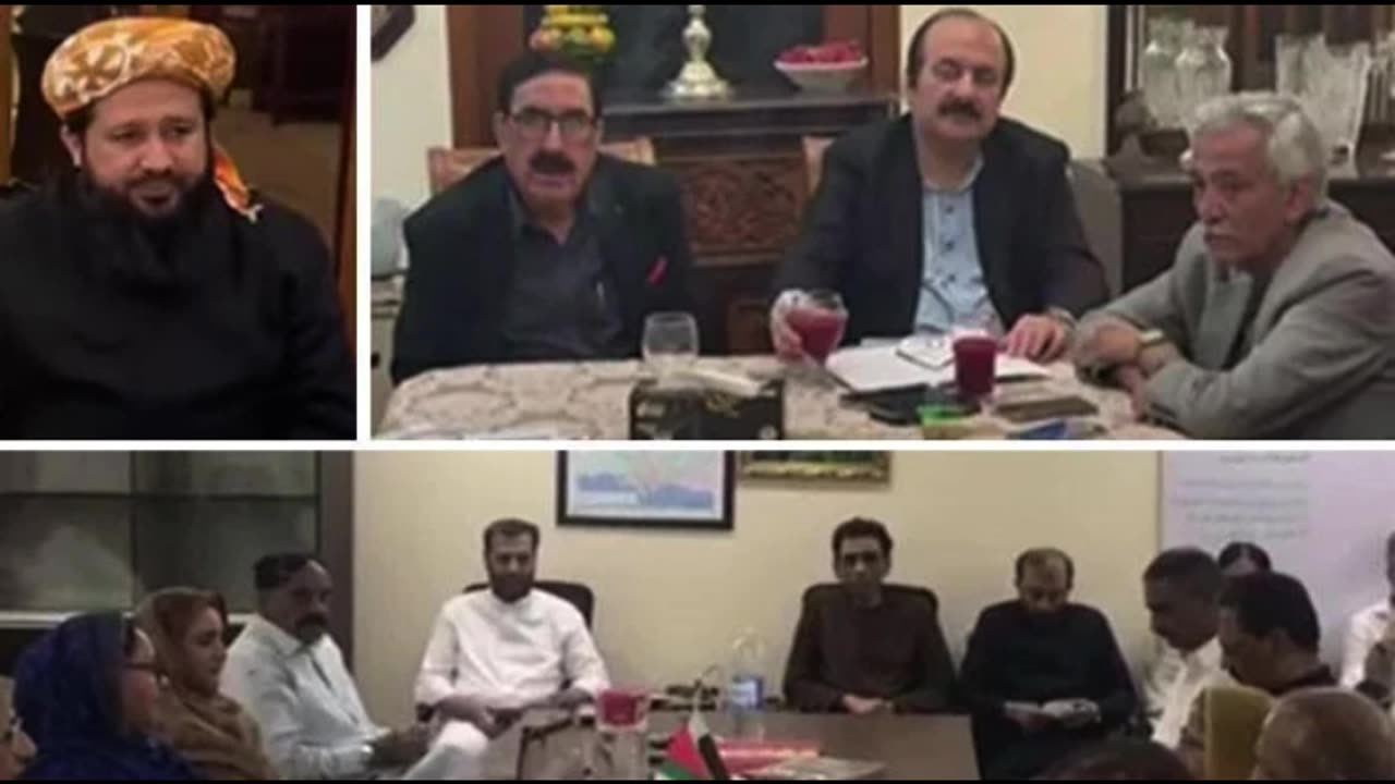 ppp In Karachi, the opposition alliance of held a sit-in on seat adjustment
