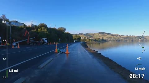 Scenery along the road