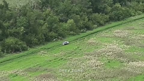 Shocking footage of a war crime. Khokhols in the Zaporozhye region shoot a civilian car.