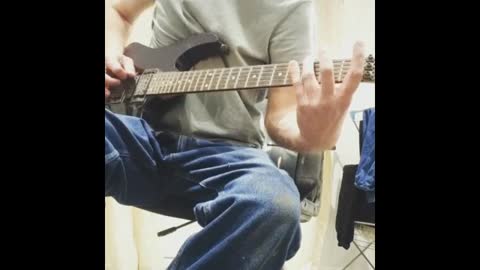 Trying out a guitar vid for first