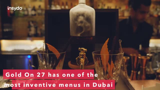 Burj Al Arab Nightlife in Dubai at Gold On 27