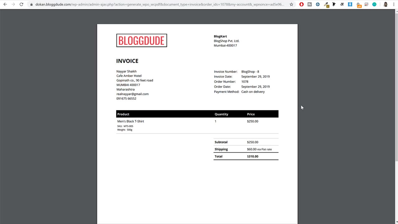 WooCommerce PDF Invoices & Packing Slips Plugin - For WordPress eCommerce Stores