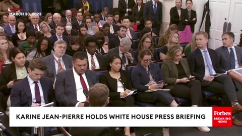 JUST IN- White House Holds Press Briefing After WSJ Reporter Arrested In Russia On Spying Charge