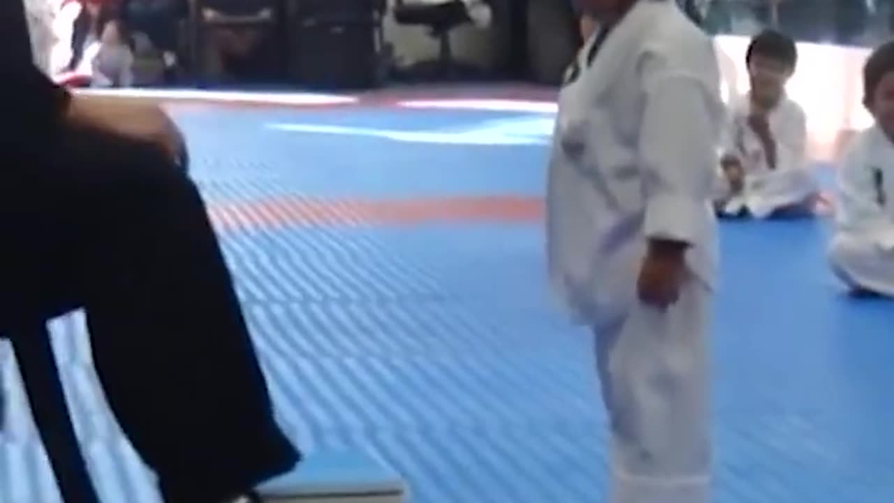 Children funny martial art moments