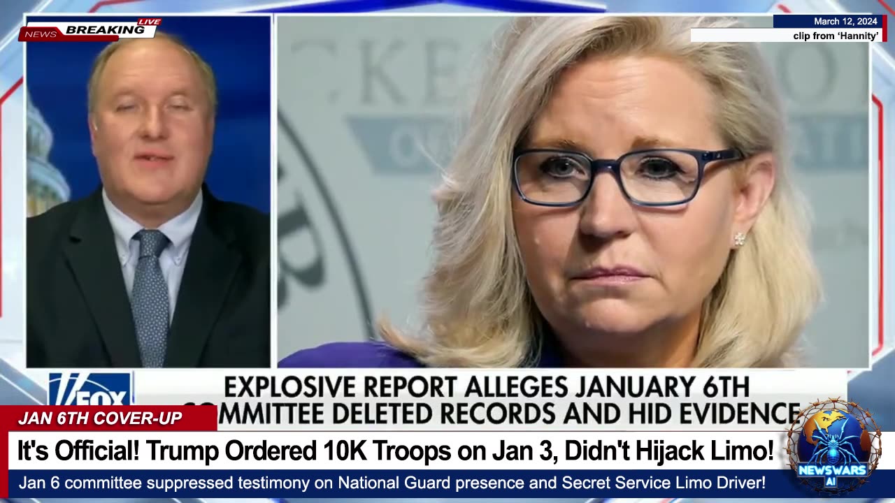 It's Official! Trump Ordered 10K Troops for Jan 6, Didn't Hijack Limo!