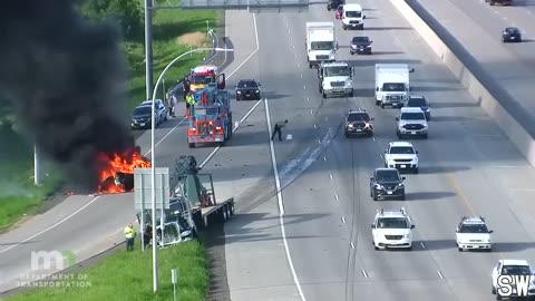 I-35 Explosion (Full length, no edits)