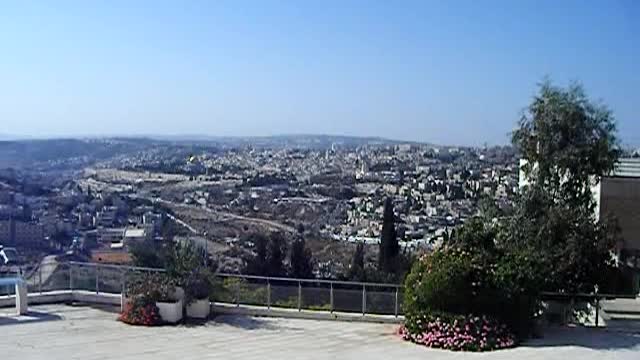 Jerusalem overlook from Mt. Scopus/Hebrew University