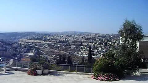 Jerusalem overlook from Mt. Scopus/Hebrew University