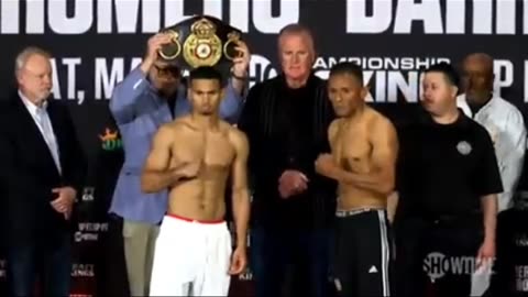 Pro boxer fights title 42