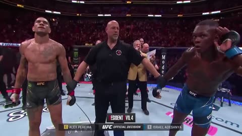 Israel Adesanya Octagon Interview UFC 287