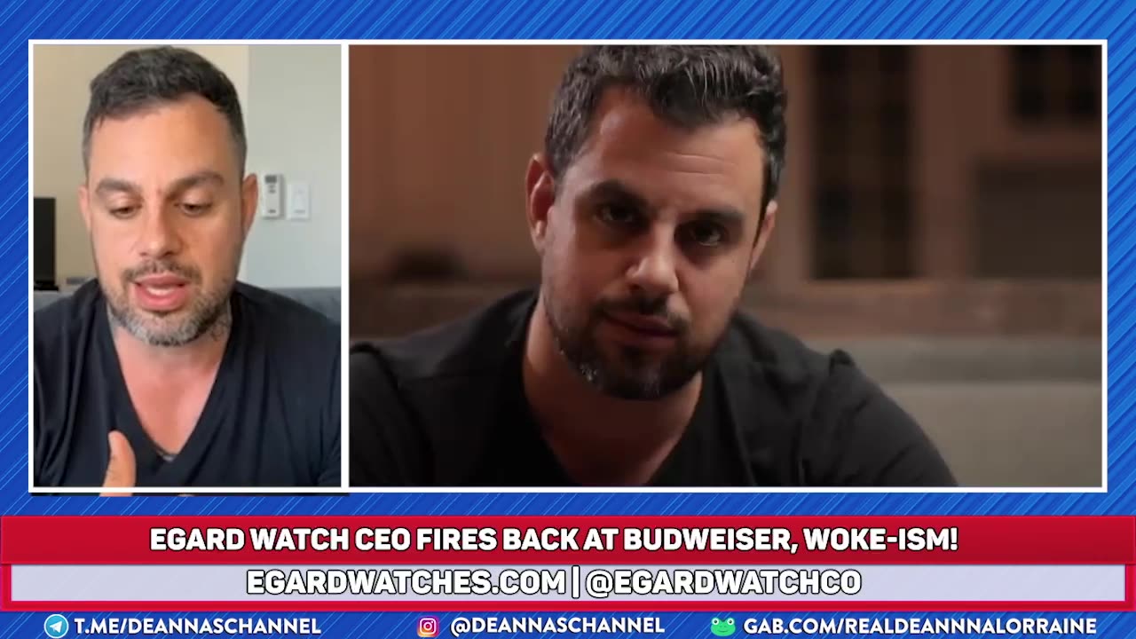 Egard Watch Founder BLASTS Budweiser, Woke America, Tucker, and the War on Women, Men and God!