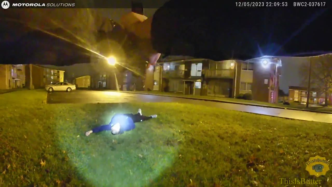 Bodycam video shows moment Canton police officer shot suspect accused of brandishing pellet gun