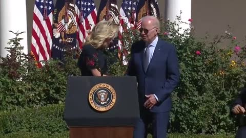 Jill to Joe Biden: "You go down this way."