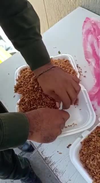 En arroz chino camuflan droga