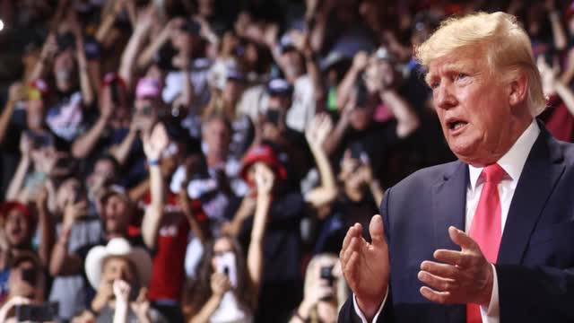 Donald Trump decries his political persecution and the persecution of those that are beside him