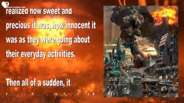 This will be My darkest Hour ... Stay with Me, My Brides ❤️ Love Letter from Jesus