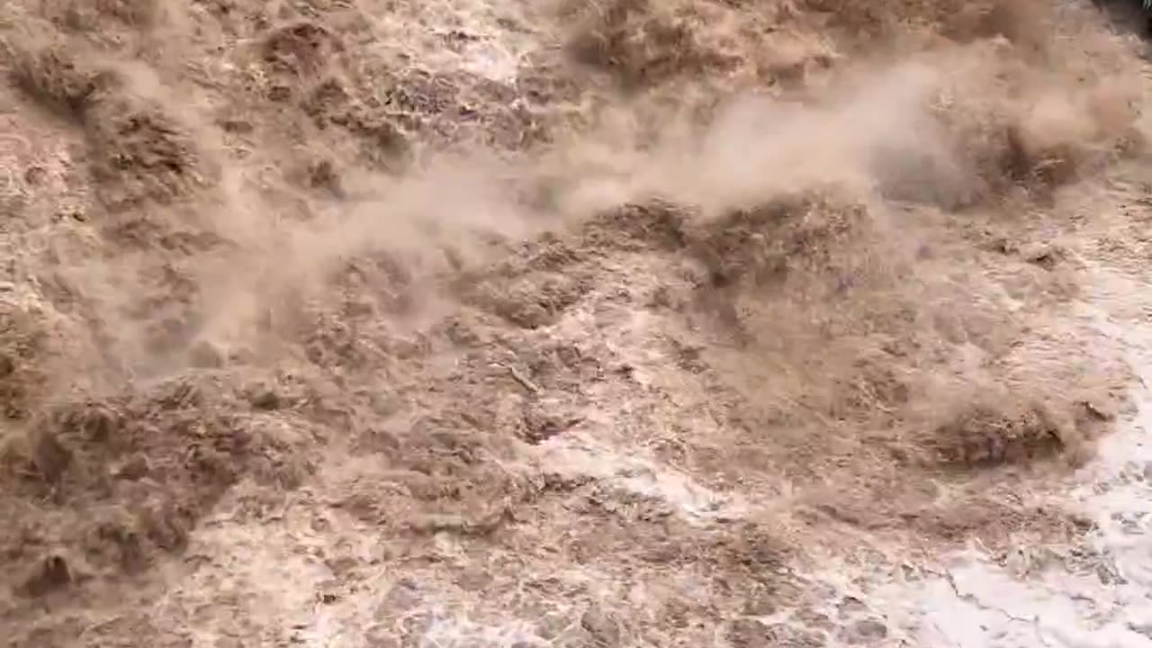 Flash flood in Ibri,Oman.