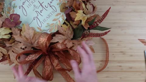 HOW TO MAKE DECORS FOR THANKSGIVING | EASY-MAKE