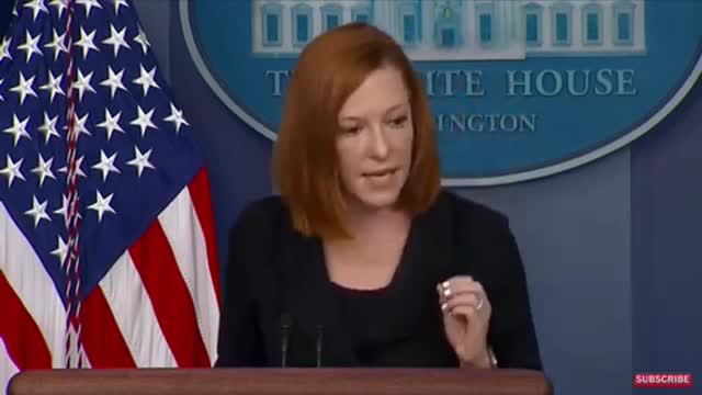 Jen Psaki says democracy is a threat