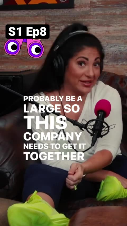 Do you agree? If they aren't see through, they are not small enough. 😏 Watch ep 8 of the podcast!