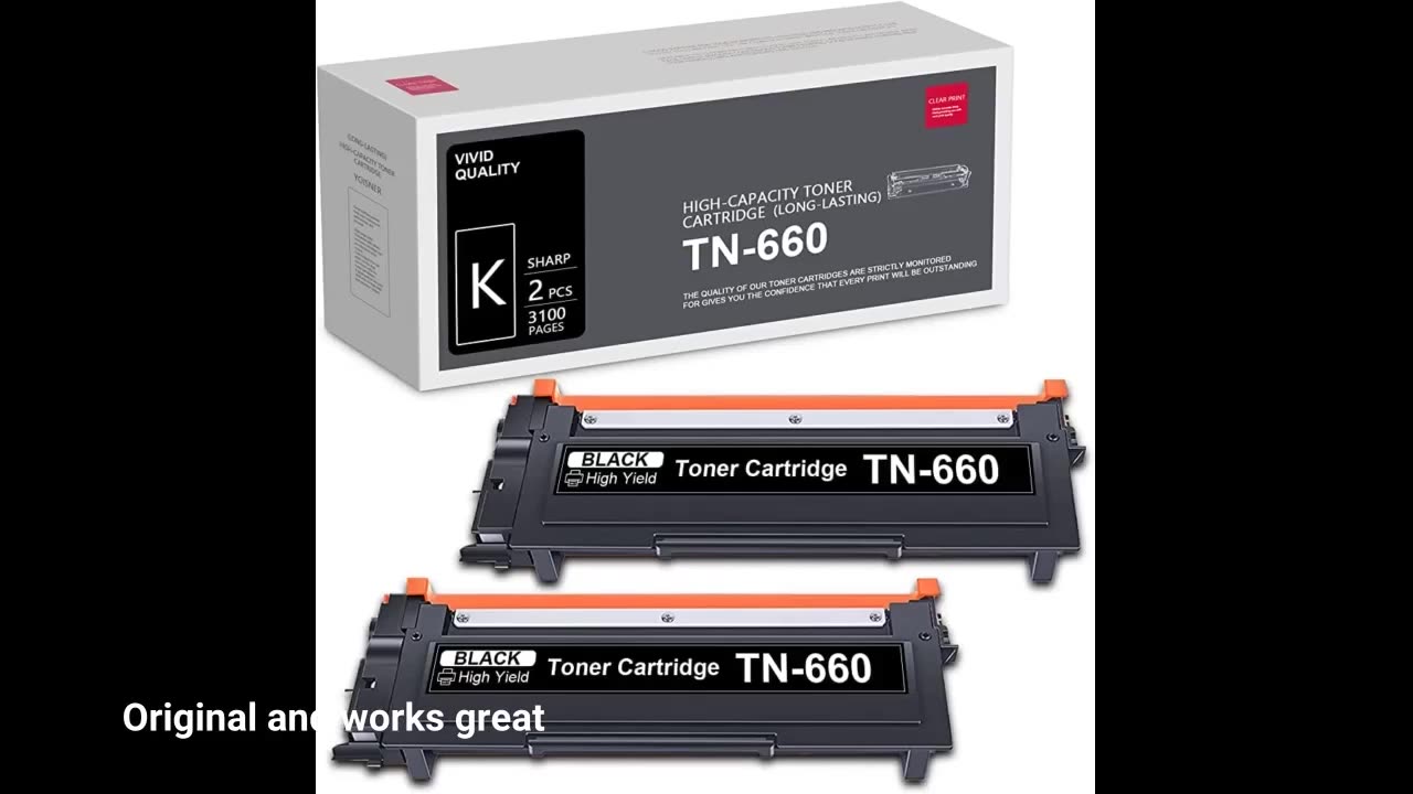 Brother Genuine High-Yield Black Toner Cartridge Twin Pack-Overview