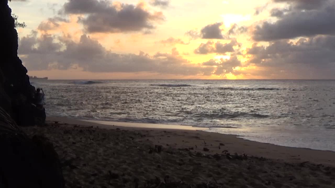 Princeville, HI — Hideaways Beach (Pali Ke Kua) - Sunset