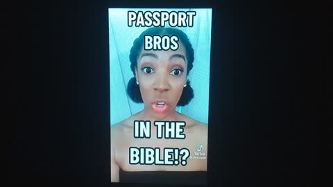 #PASSPORT BRO'S IS NOTHING NEW,READ THE BIBLE-ENDURE THESE LAST DAYZ!..
