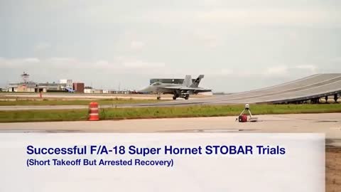 Boeing F18 Block III Started Trials On Ground Based Sky Jump Ramp In India