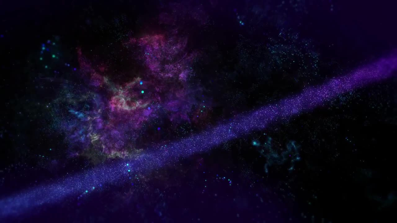 Space Nebula - Motion Graphics Background 4K -