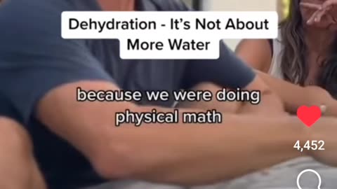 The Chronic Human Dehydration Problem