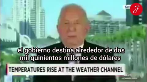 John Coleman desmonta el cambio climatico on CNN en directo