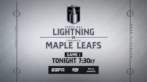 Maple Leafs- Lightning Face Off Again