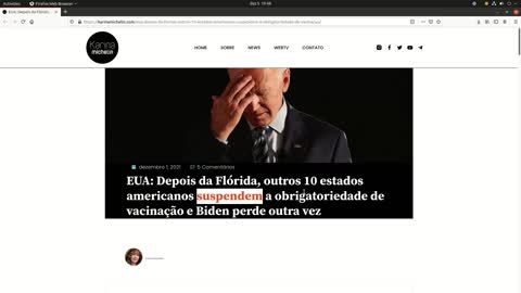 EUA suspendem a obrigatoriedade de vacinação em 10 estados