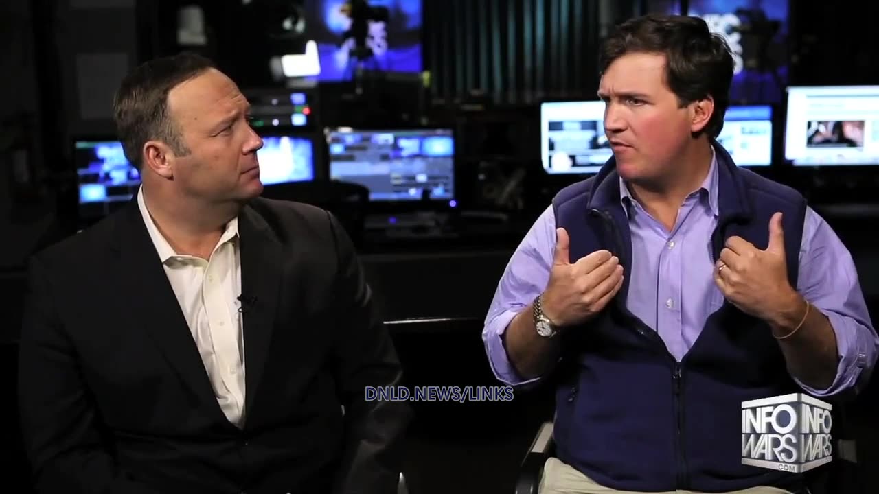 Alex Jones & Tucker Carlson: Most People Want To Be Slaves Of The Matrix - 2/28/14