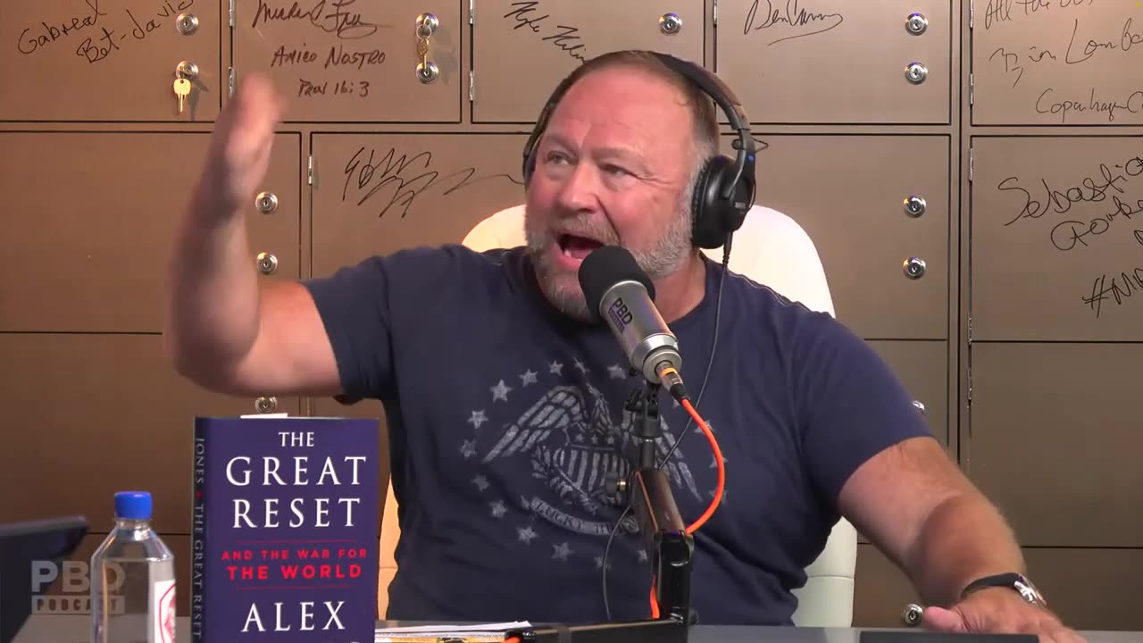 Alex Jones on 'Trans Satanists' Going after your children - PBD Podcast 06.24.2023