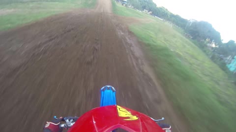 YAMAHA YZF250 - GOPRO - VISÃO DO PILOTO