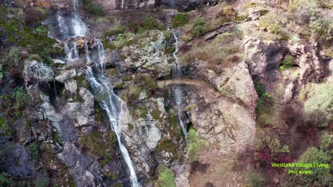 Lake Sherwood Winter Wonderland Waterfalls of December 2021