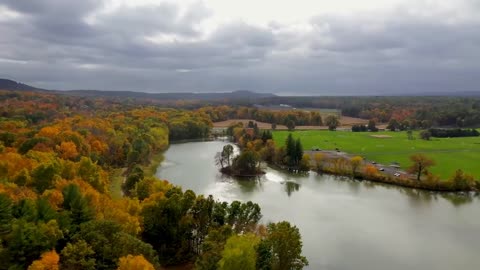 Enchanting Autumn Forests with Beautiful Piano Music